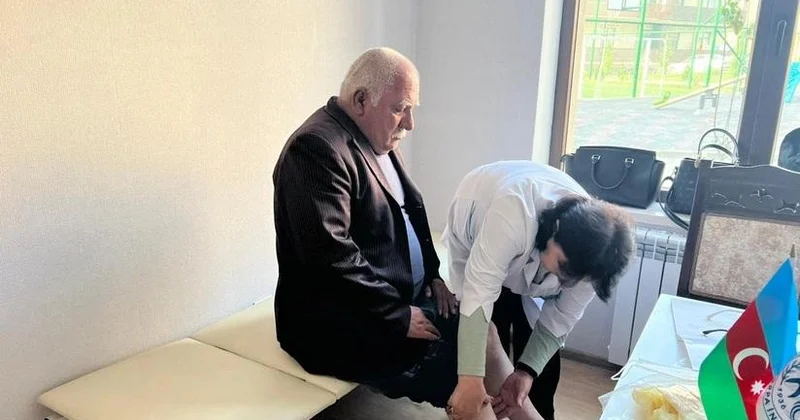 Cəbrayılda əhali üçün səyyar müayinələr keçirilib