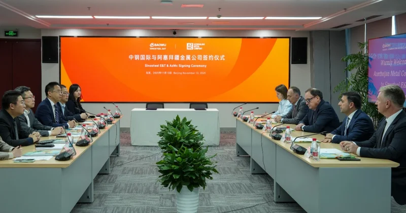 В Китае подписан новый контракт: начинается строительство железного завода в Азербайджане ФОТО