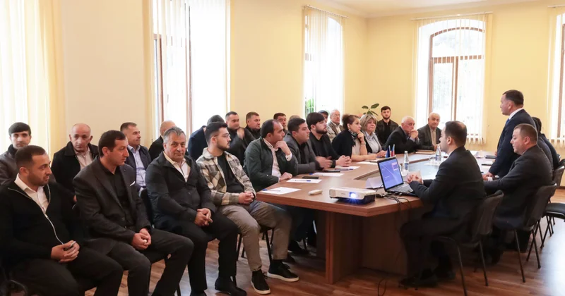 Şəkidə “Mənşə sertifikatı” altmodulundan istifadəyə dair görüş keçirilib