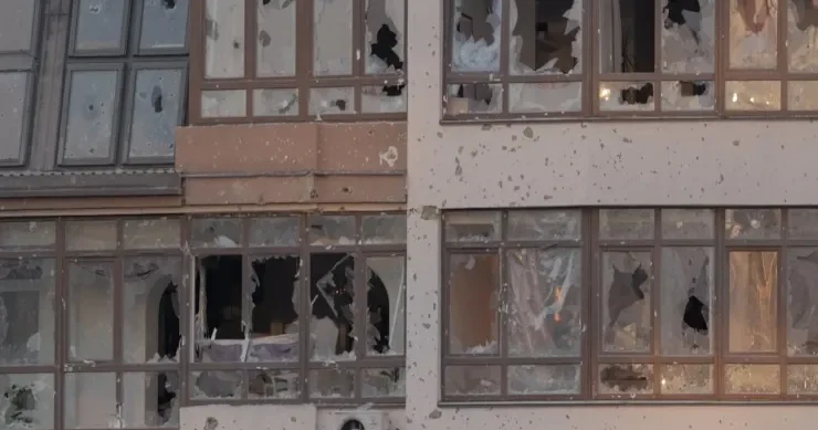 Azərbaycanın hücuma məruz qalan səfirliyindən FOTOLAR