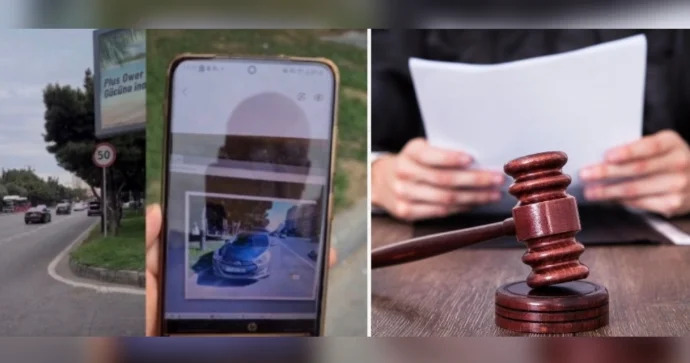 Konstruksiya dəyişikliyinə görə cərimələnən sürücü məhkəmədə qalib gəldi FOTO