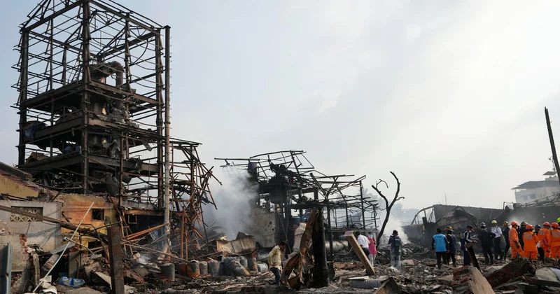 В Индии произошёл взрыв в полицейском отделении, есть пострадавшие