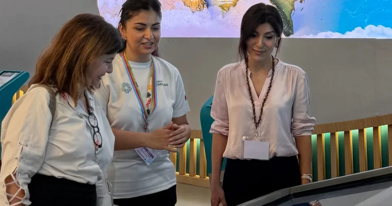 İordaniya Haşimilər Krallığının şahzadəsi COP30 da Azərbaycan pavilyonunu ziyarət edib