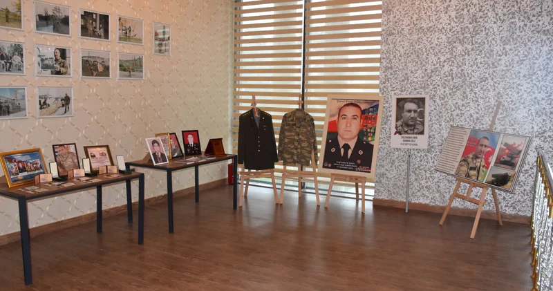 İmişlidə şəhid mayor Emin Süleymanovun Anım Günü FOTO