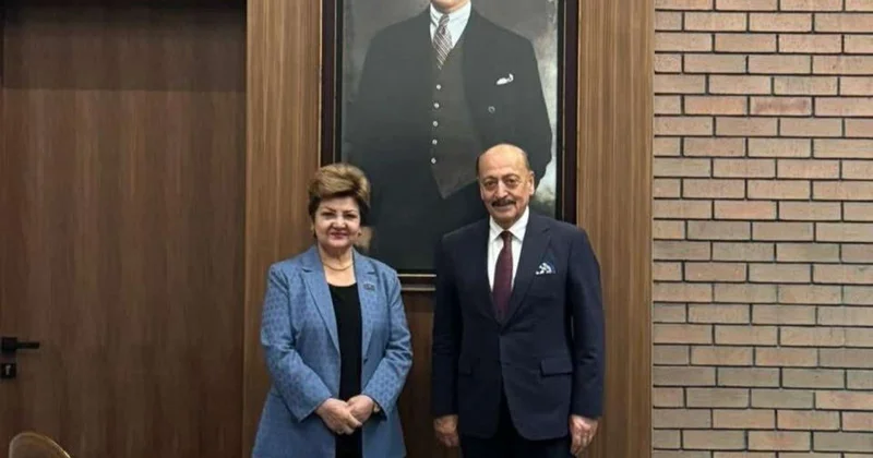 Tənzilə Rüstəmxanlı Vedat Bilgin ilə görüşdü FOTO