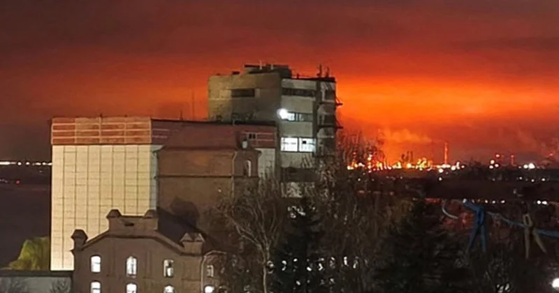 Дроны атакуют снова: пожар на саратовском НПЗ