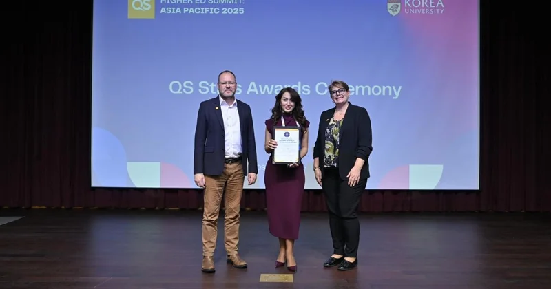 AzMİU Seulda QS tərəfindən “5 Stars” sertifikatı ilə təltif olunub FOTOLAR