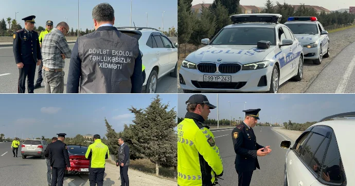 Xəzərdə ətraf mühiti çirkləndirən sürücülər 50 manat CƏRİMƏLƏNDİ VİDEO