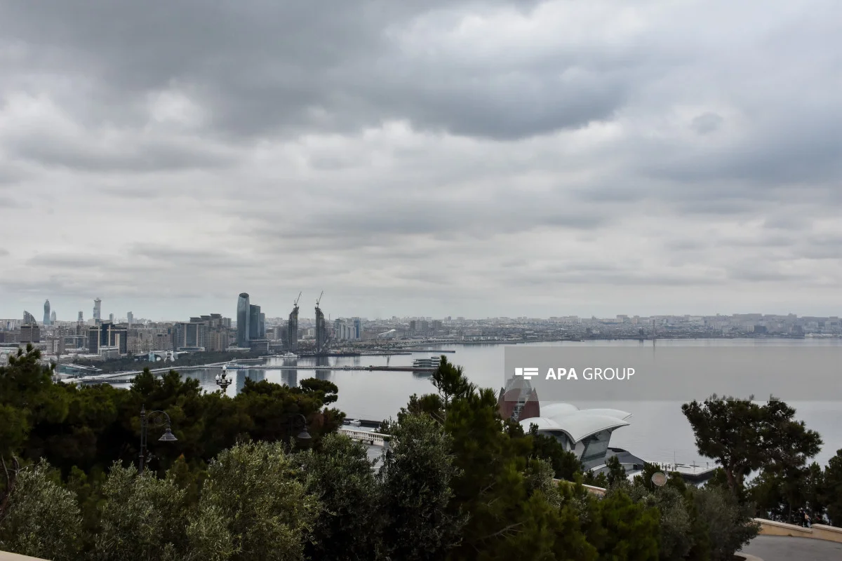 Bakıda yağıntı axşamadək davam edəcək Faktiki hava