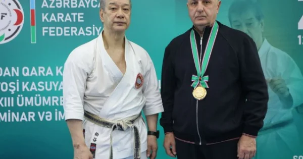 Ülvi Quliyev xüsusi medalla təltif olundu FOTOLAR