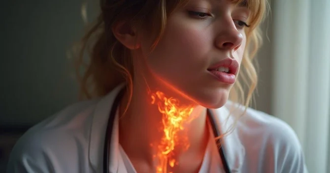 Boğazda yaranan qıcıqlanma mədə problemlərindən qaynaqlana bilər