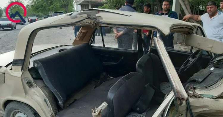 Azərbaycanda ağır yol qəzası: Ölən və yaralananlar var Fotolar