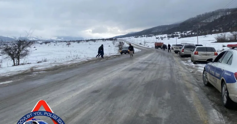 Yol polisindən hava şəraiti ilə əlaqədar sürücülərə müraciət