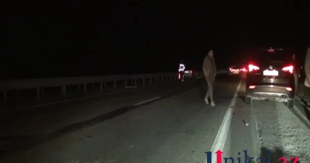 Goranboyda uzunqulaq zəncirvari qəzaya səbəb oldu FOTO