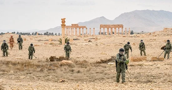 В окрестностях Пальмиры в Сирии начали операцию против ИГИЛ
