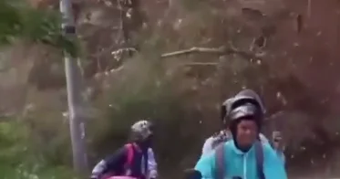 Сход оползня на Филиппинах ВИДЕО