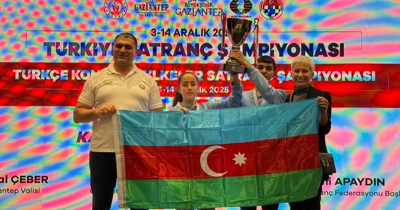 Azərbaycanın şahmat üzrə U16 komandası türkdilli ölkələrin çempionu oldu