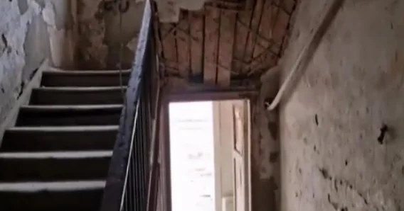 В Сумгайыте начался снос аварийных Финских домов ВИДЕО