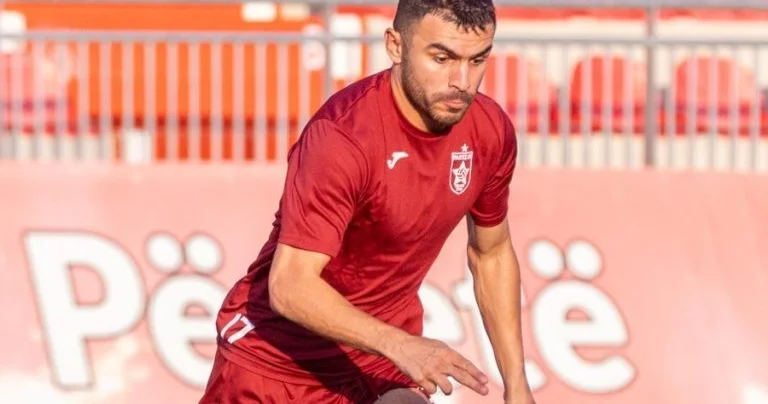 Azərbaycanlı hücumçu Albaniya Superliqasında fərqlənib