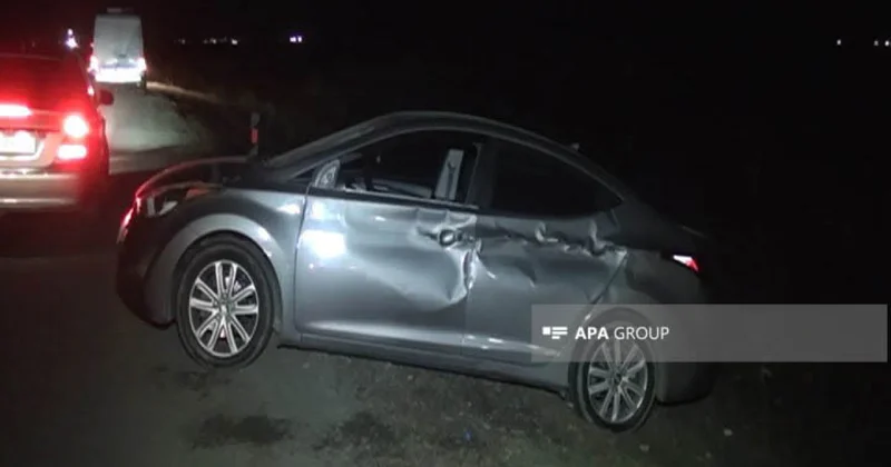 Goranboyda zəncirvari yol nəqliyyat hadisəsi baş verib