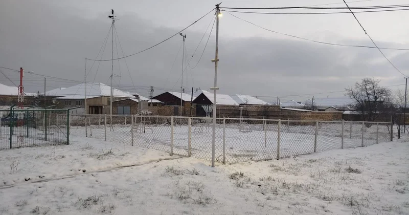 Qubanın bu kəndində 11,7 dərəcə şaxta var FOTO