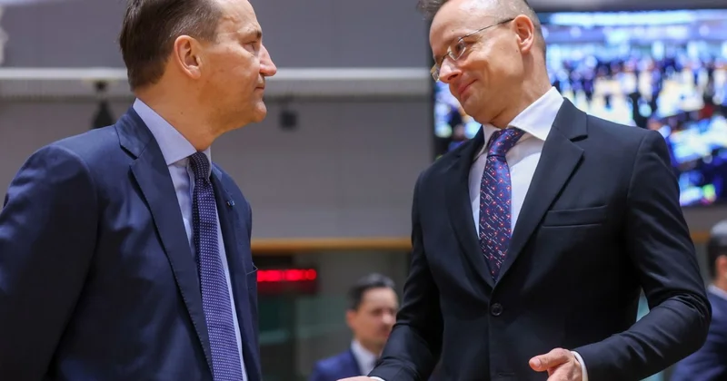 Сикорский и Сийярто публично поспорили из за Орбана