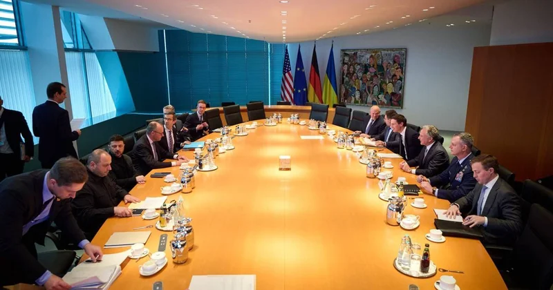 Переговоры Зеленского с посланцами Трампа в Германии Minval Politika