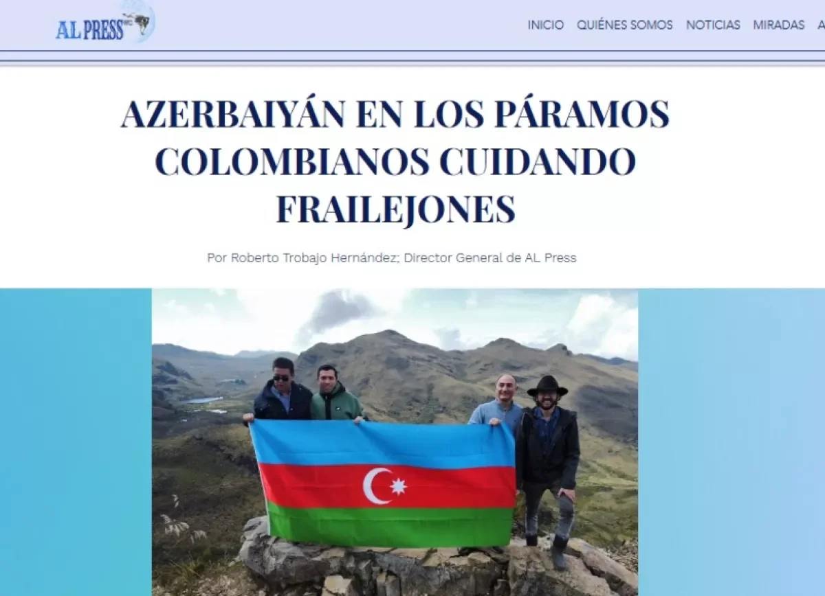 Колумбийские СМИ: Солидарность и дружба Азербайджана не знают границ ФОТО