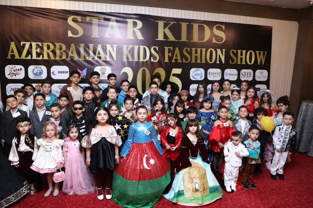 Azerbaijan Kids Fashion Show 2025 yarışması keçirildi FOTOlar