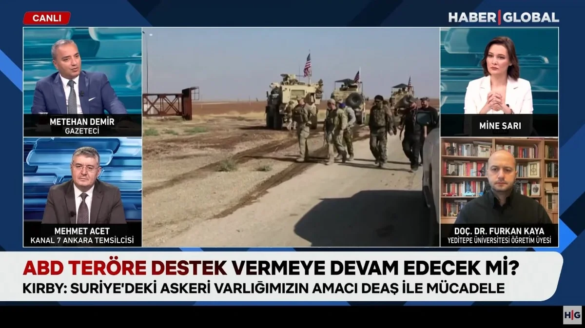 Haber Global: Birləşmiş Ştatlar YPG/PKKyə dəstək verməkdə davam edəcək?