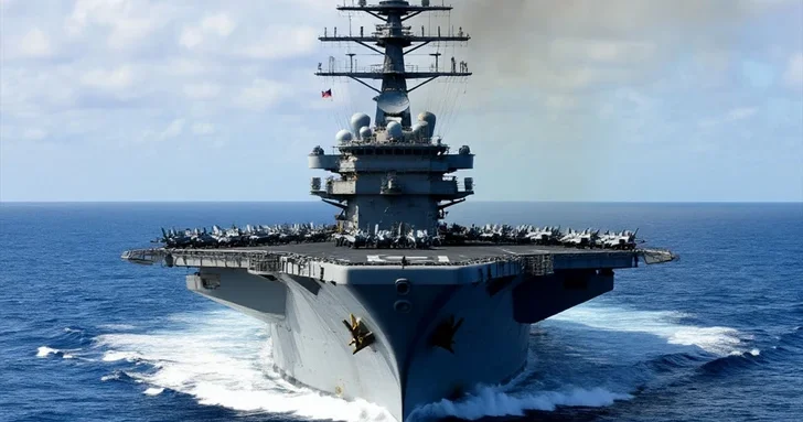 США перебрасывают авианосную группу на Ближний Восток из Южно Китайского моря