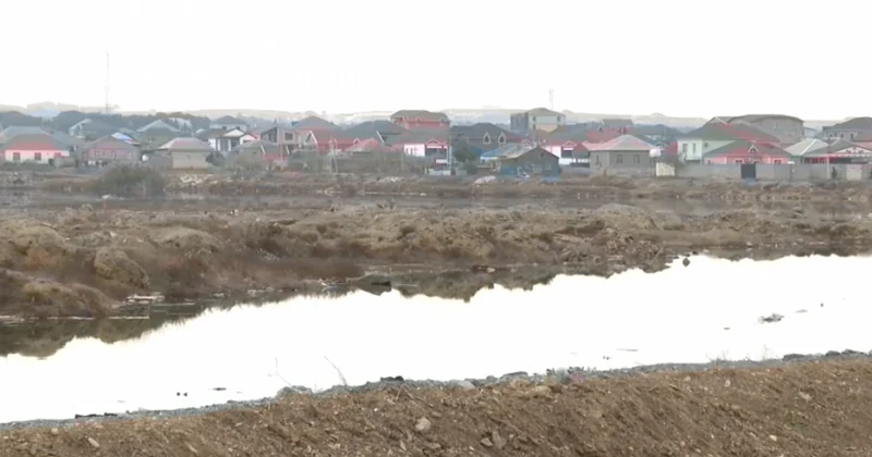 Abşeronda “Qartal gölü“ndə nə baş verir? VİDEO