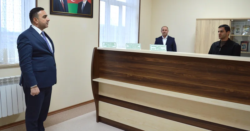 Poçt şöbəsi yeni binada fəaliyyətini davam etdirəcək