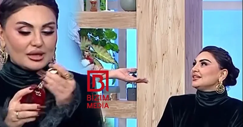Şəbnəm efirdə Cığatel İsaqızına bahalı ətir BAĞIŞLADI VİDEO
