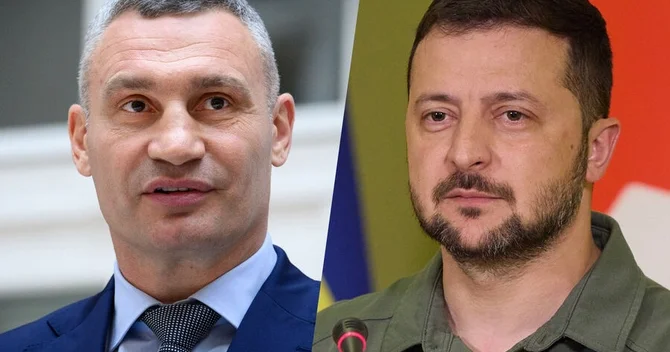 Kliçko Zelenski ilə açıq mübahisəyə girib