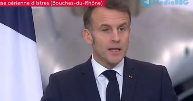 Pələng gözlü Makron VİDEO