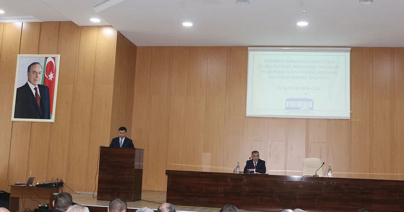 Gədəbəyin sosial iqtisadi inkişafı ilə bağlı təkliflər dinlənildi Fotolar
