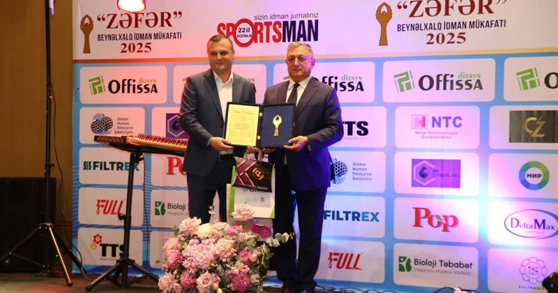 İlkin Fikrətoğlu “Zəfər” mükafatına layiq görüldü Fotolar