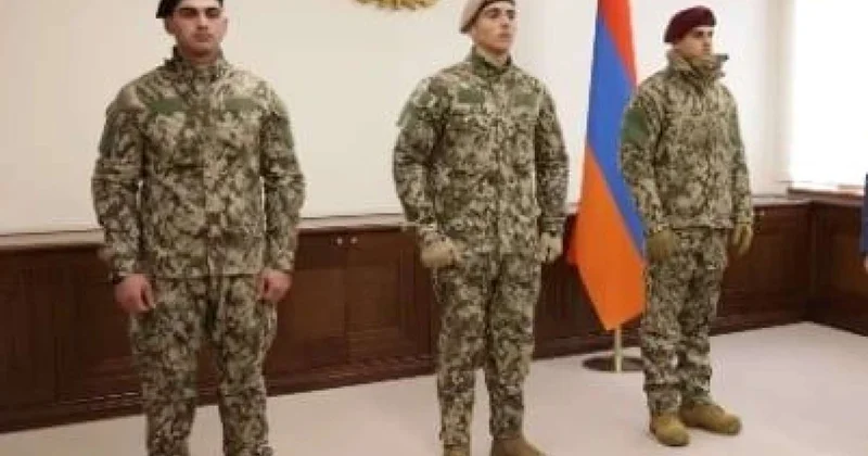 Bu da Ermənistan ordusunun yeni forması VİDEO