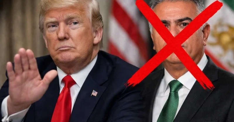 Trampdan Rza Pəhləvi haqqında: Ona bel bağlaya bilmərik