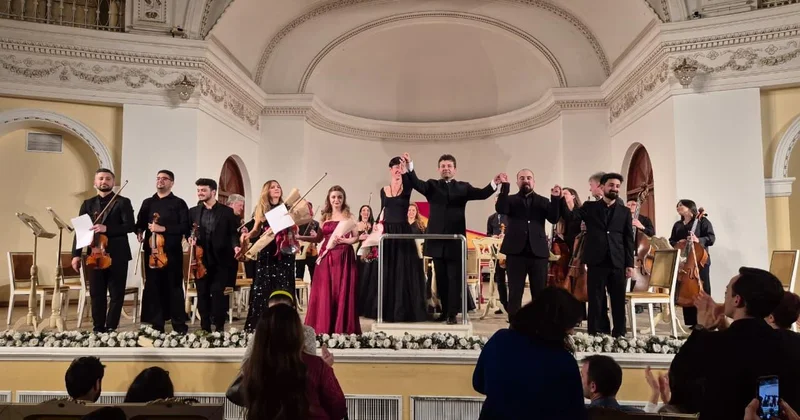 İohann Sebastyan Baxın yaradıcılığına həsr olunmuş musiqi gecəsi keçirilib FOTO