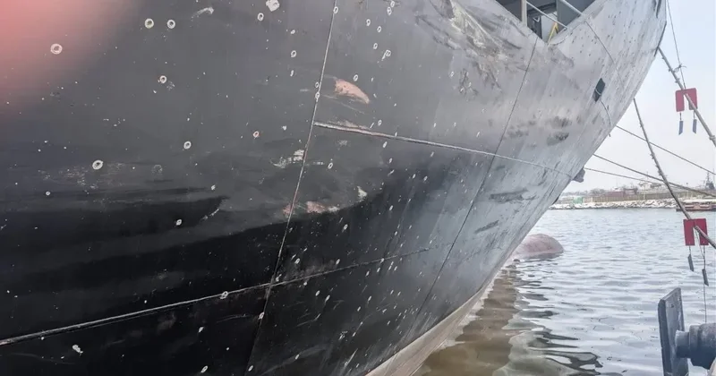 Гражданское судно пострадало при российском ударе по порту Черноморска