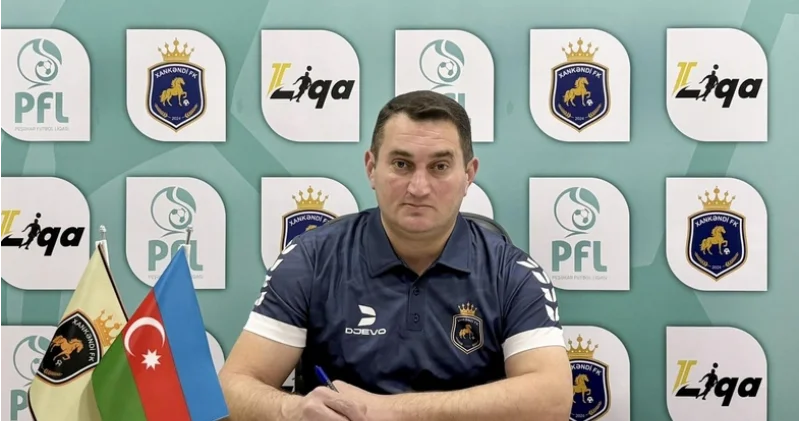 Xankəndi nin yeni baş məşqçisi: Sevinirəm ki, komandanın tarixinə adım düşəcək