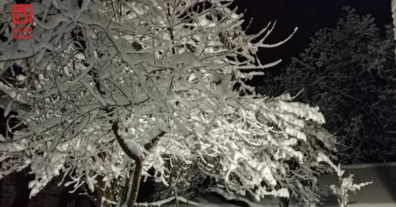 İlusu kəndinə durmadan qar yağıb VİDEO