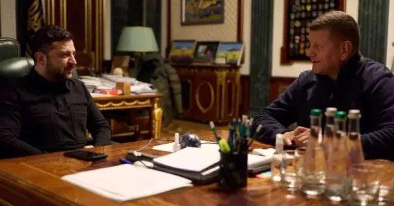 Зеленский встретился с Залужным