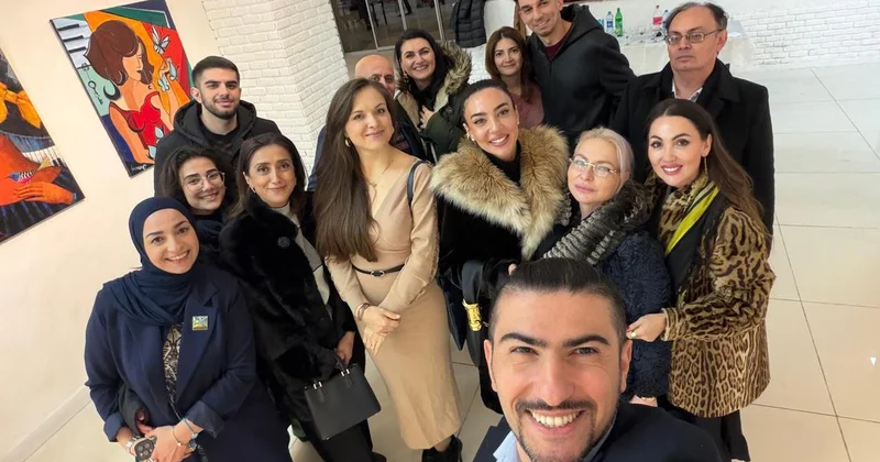 Музыка, переведённая на язык живописи как Arts Council Azerbaijan отметил день рождения (ФОТО)