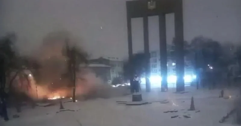 Rusiya dronları Lvov şəhərinə zərbə endirib