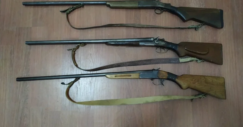 В Сумгайыте обнаружены четыре охотничьих ружья