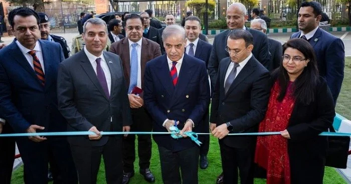 Şahbaz Şərif ASAN Xidmətin açılışını etdi Foto