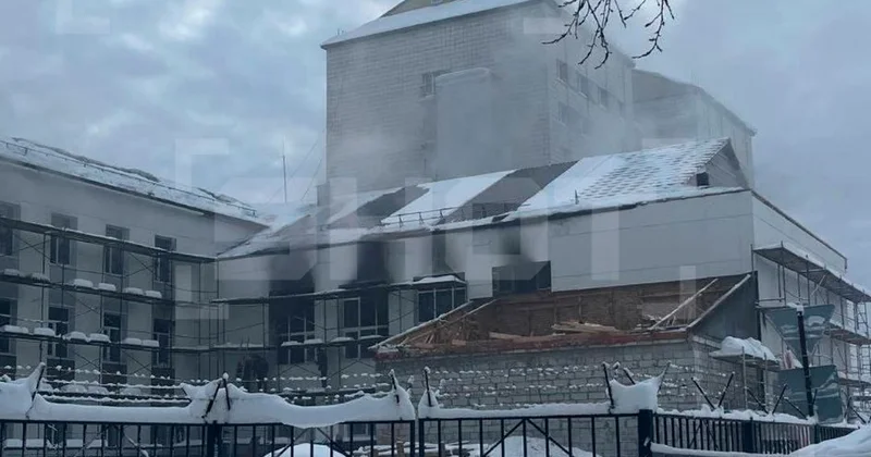 Rusiyada Daxili İşlər Nazirliyinin binasında partlayış baş verib